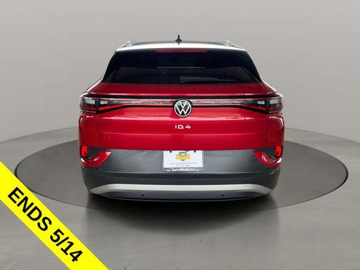 Kings Red Metallic/Black Roof 2021 Volkswagen ID.4 Pro S
