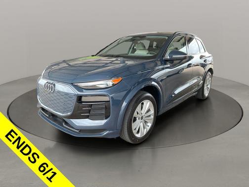 Plasma Blue Metallic 2025 Audi Q6 e-tron Premium
