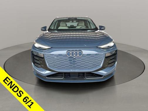 Plasma Blue Metallic 2025 Audi Q6 e-tron Premium