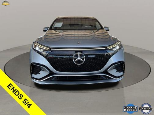 Silver 2023 Mercedes-Benz EQS 580 4MATIC