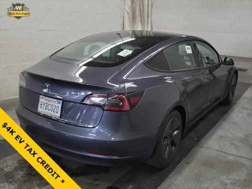 Gray 2021 Tesla Model 3 Standard Range Plus