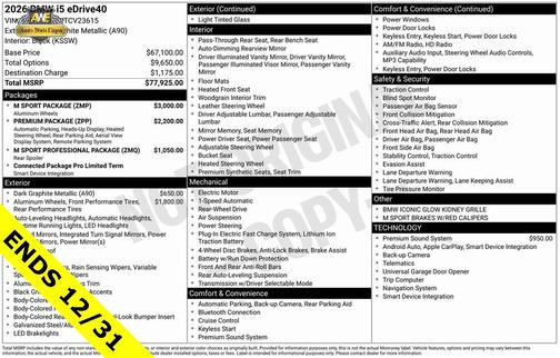 2026 BMW i5 eDrive40