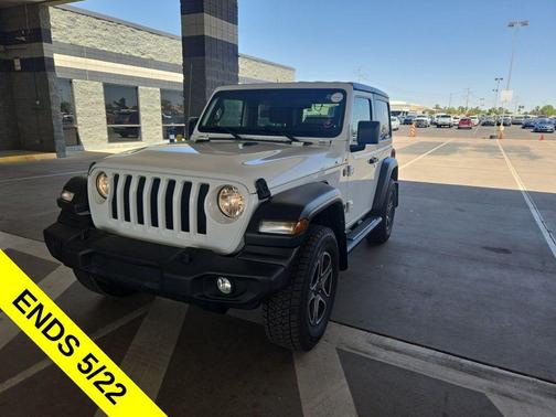 Bright White Clearcoat 2022 Jeep Wrangler Sport S