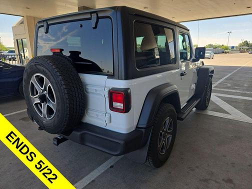 Bright White Clearcoat 2022 Jeep Wrangler Sport S