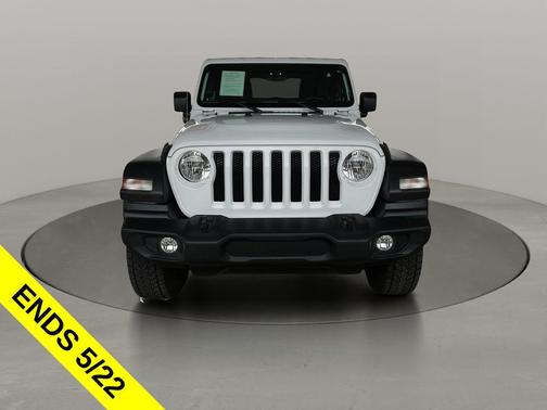 Bright White Clearcoat 2022 Jeep Wrangler Sport S
