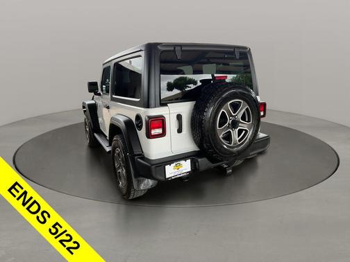 Bright White Clearcoat 2022 Jeep Wrangler Sport S