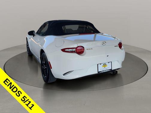 Arctic White 2020 Mazda MX-5 Miata Sport