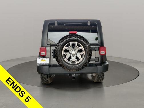 Granite Crystal Metallic Clearcoat 2017 Jeep Wrangler Unlimited Rubicon