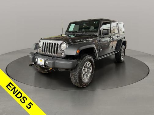 Granite Crystal Metallic Clearcoat 2017 Jeep Wrangler Unlimited Rubicon