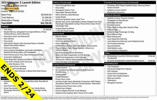 2021 Polestar 2 Launch Edition