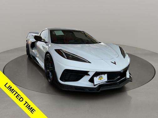 Arctic White 2021 Chevrolet Corvette Stingray w/1LT