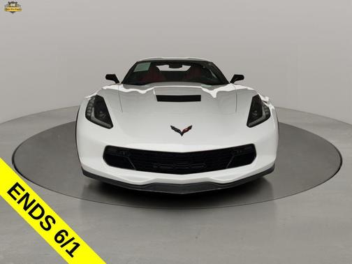 Arctic White 2017 Chevrolet Corvette Grand Sport