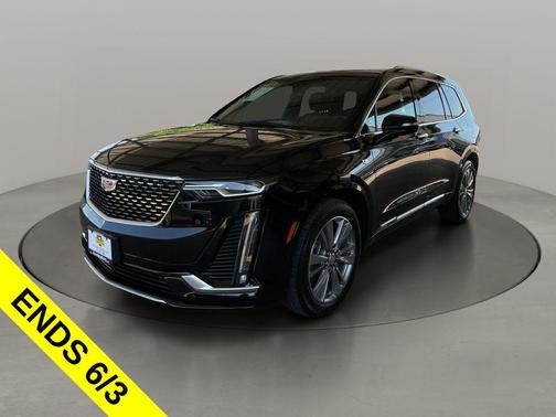 Stellar Black Metallic 2023 Cadillac XT6 Premium Luxury FWD