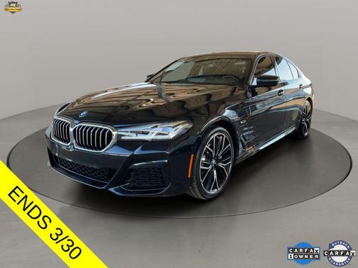 Black Sapphire Metallic 2023 BMW 530e Base