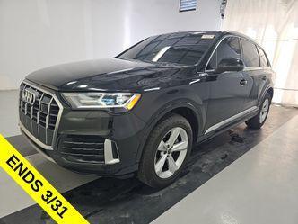 Mythos Black Metallic 2023 Audi Q7 45 Premium Plus