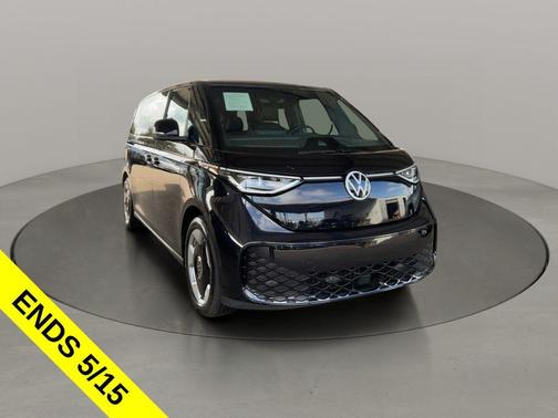 Deep Black Pearl 2025 Volkswagen ID. Buzz Pro S