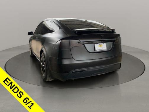 Solid Black 2022 Tesla Model X Dual Motor All-Wheel Drive