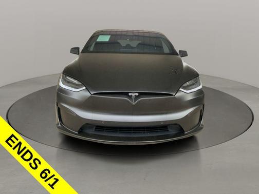 Solid Black 2022 Tesla Model X Dual Motor All-Wheel Drive