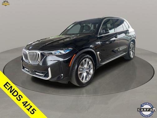 Black Sapphire Metallic 2025 BMW X5 PHEV xDrive50e