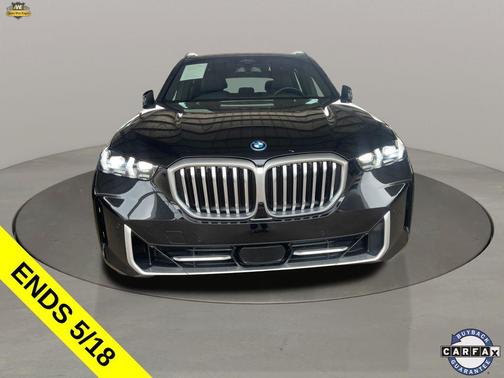 Black Sapphire Metallic 2025 BMW X5 PHEV xDrive50e