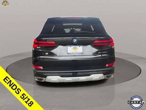 Black Sapphire Metallic 2025 BMW X5 PHEV xDrive50e