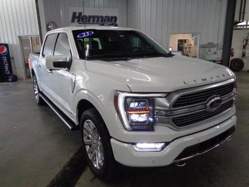 STAR WHITE METALLIC TRICOAT 2023 Ford F-150 LIMITED