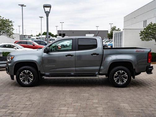 Steel Metallic 2022 Chevrolet Colorado Z71