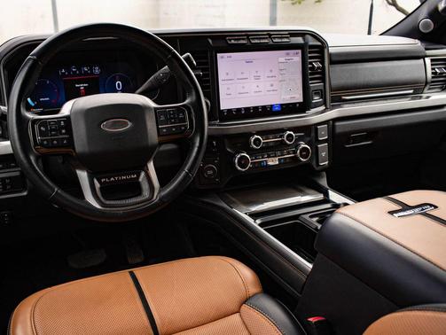 Agate Black Metallic 2023 Ford F-350 Platinum