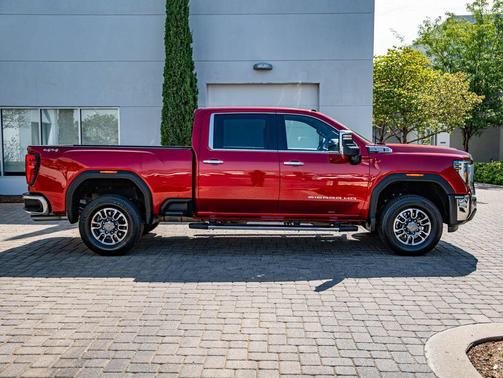 Volcanic Red Tintcoat 2025 GMC Sierra 2500 SLT