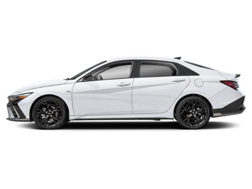 Atlas White 2024 Hyundai ELANTRA N Line