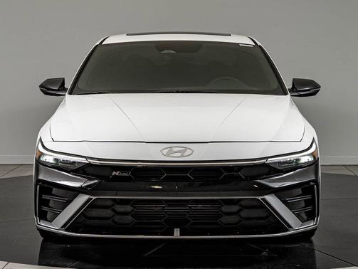 Atlas White 2024 Hyundai ELANTRA N Line