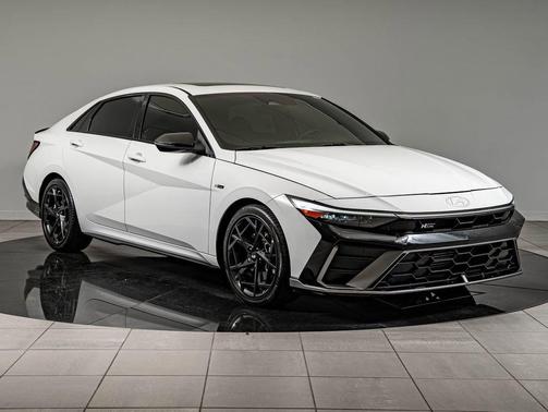 Atlas White 2024 Hyundai ELANTRA N Line
