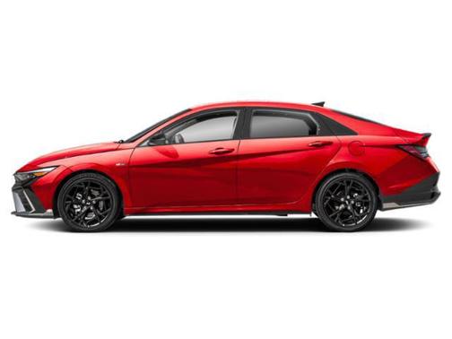 Atlas White 2024 Hyundai ELANTRA N Line