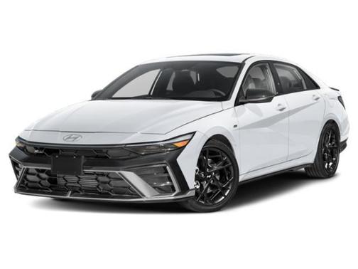 Atlas White 2024 Hyundai ELANTRA N Line