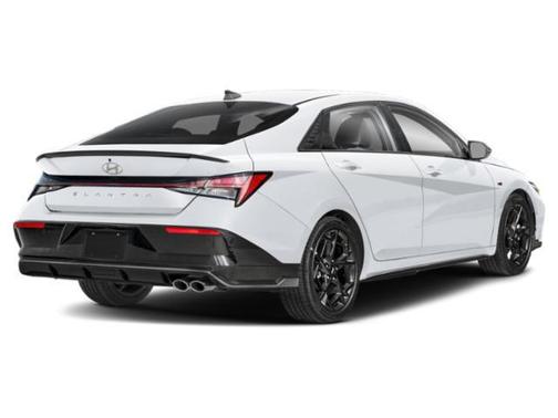 Atlas White 2024 Hyundai ELANTRA N Line