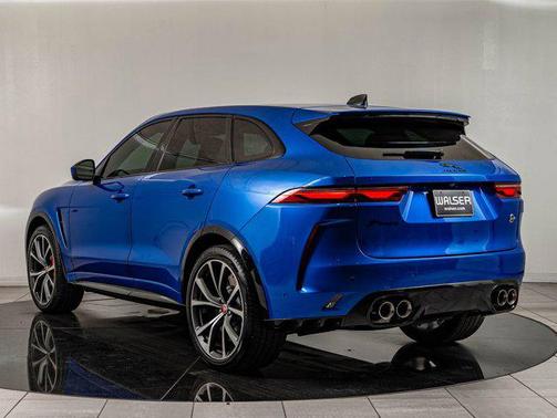 Ultra Blue 2022 Jaguar F-PACE SVR P550 AWD Automatic