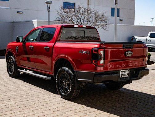 Ruby Red Metallic Tinted Clearcoat 2025 Ford Ranger XLT