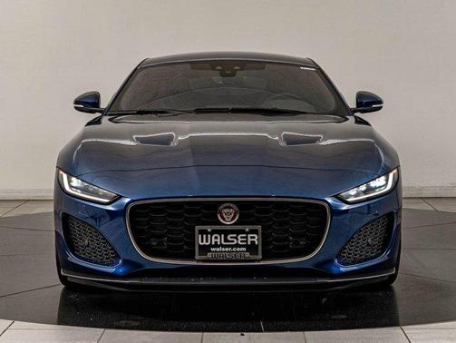Blue 2023 Jaguar F-TYPE P450 RWD Automatic