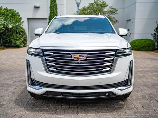 Crystal White Tricoat 2023 Cadillac Escalade ESV Premium Luxury Platinum