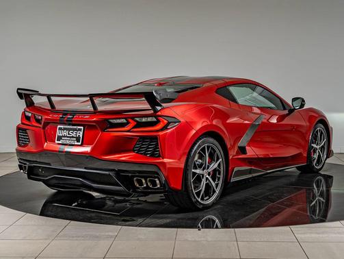 Red 2021 Chevrolet Corvette Stingray w/3LT
