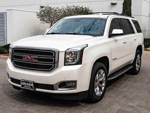 White Diamond Tricoat 2015 GMC Yukon SLT