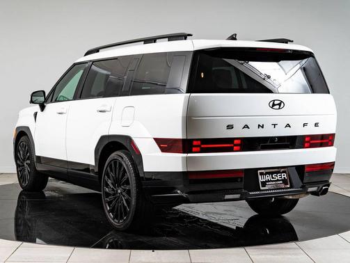 Serenity White 2024 Hyundai SANTA FE Calligraphy