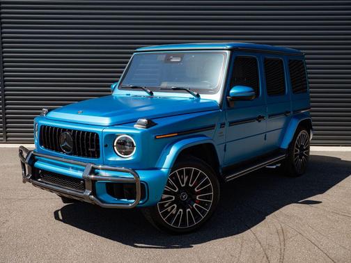 MANUFAKTUR Hyper Blue Magno 2025 Mercedes-Benz AMG G 63 G 63 AMG SUV