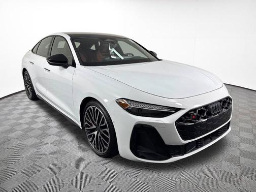 White 2026 Audi S5 Premium Plus TFSI quattro S tronic