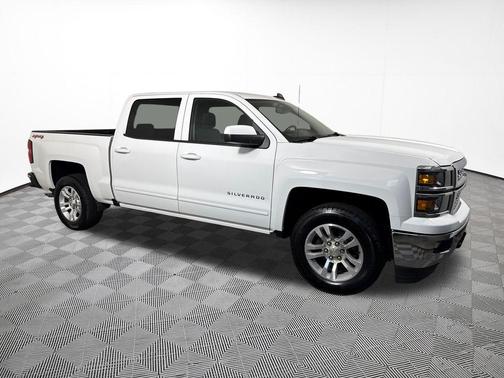 Summit White 2015 Chevrolet Silverado 1500 1LT