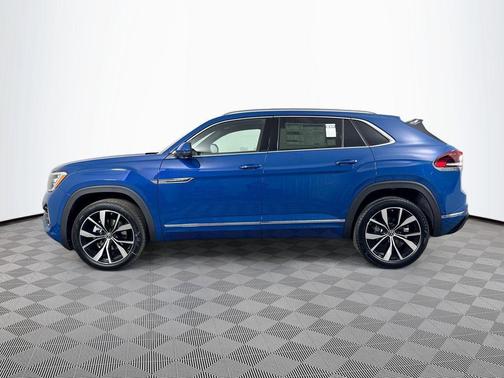 Blue 2025 Volkswagen Atlas Cross Sport 2.0T SEL Premium