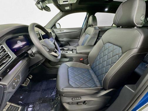 Blue 2025 Volkswagen Atlas Cross Sport 2.0T SEL Premium