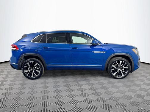 Blue 2025 Volkswagen Atlas Cross Sport 2.0T SEL Premium