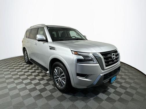 Brilliant Silver Metallic 2024 Nissan Armada SL 4WD