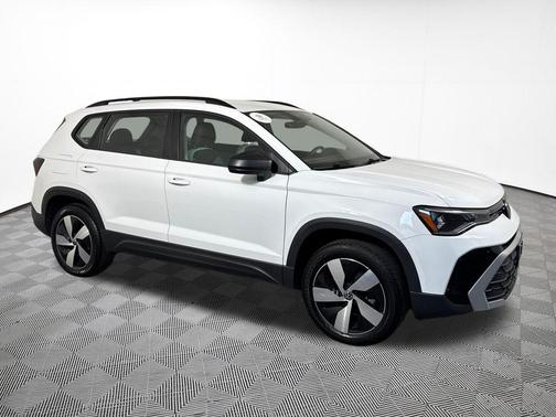 Pure White 2025 Volkswagen Taos 1.5T S